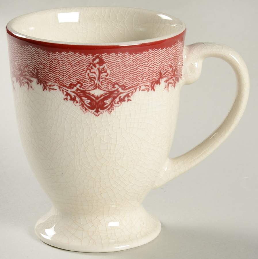 Heirloom Crimson Arbor Footed Mug by Williams-Sonoma-1