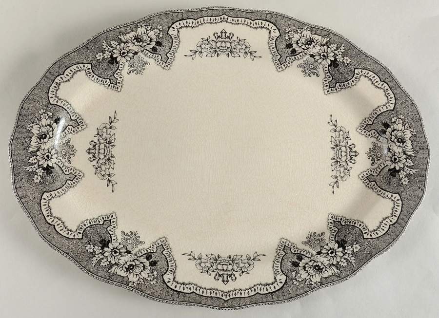 Heirloom Dhalia 18" Oval Serving Platter by Williams-Sonoma-1