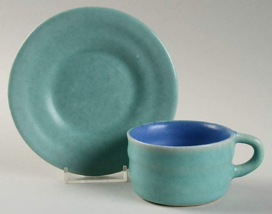 WIN81 Flat Demitasse Cup & Saucer Set by Winfield-1