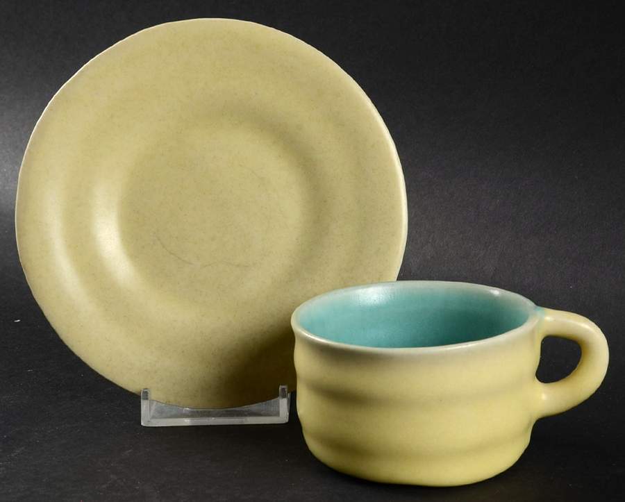 WIN81 Flat Demitasse Cup & Saucer Set by Winfield-1