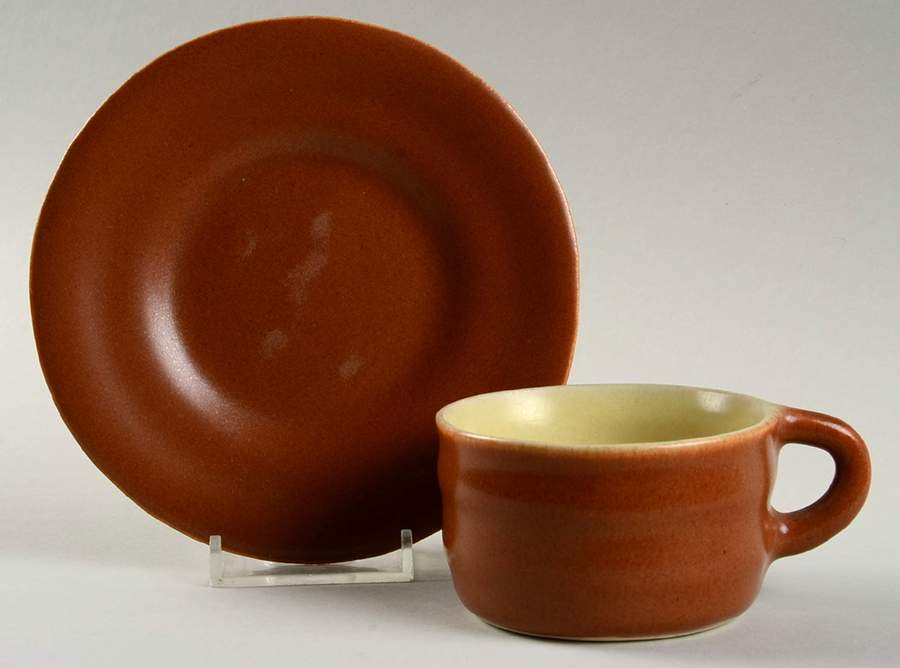 WIN81 Flat Demitasse Cup & Saucer Set by Winfield-1
