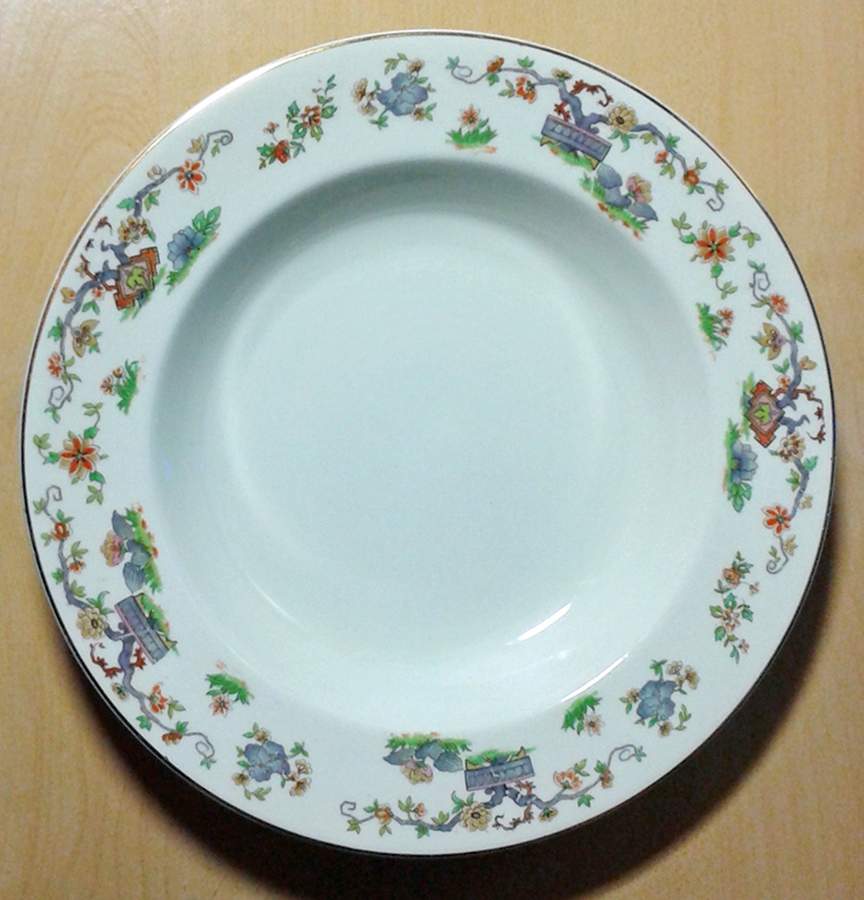 WOO237 Large Rim Soup Bowl by Wood & Sons-1