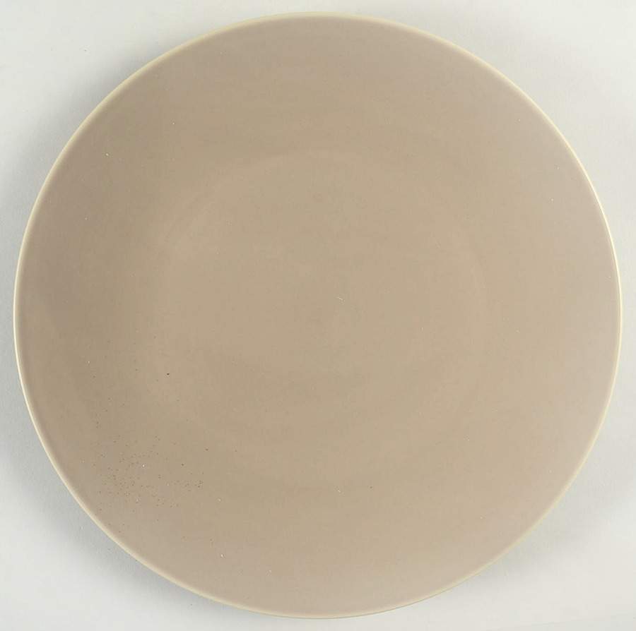 Vera Color Taupe Dinner Plate by Wedgwood-1