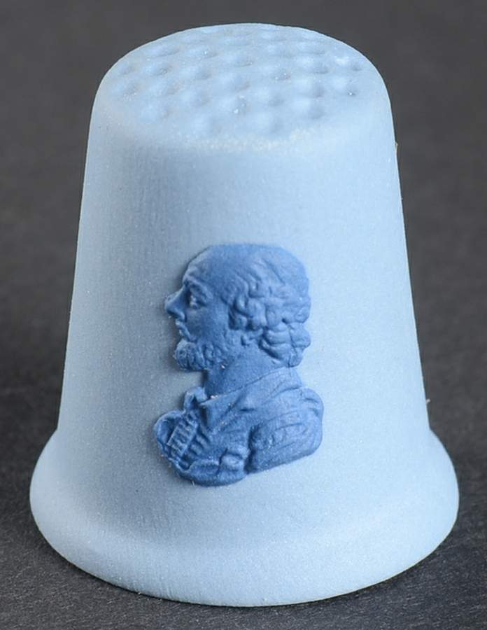 Wedgwood Blue on Lavender Thimble by Wedgwood-1