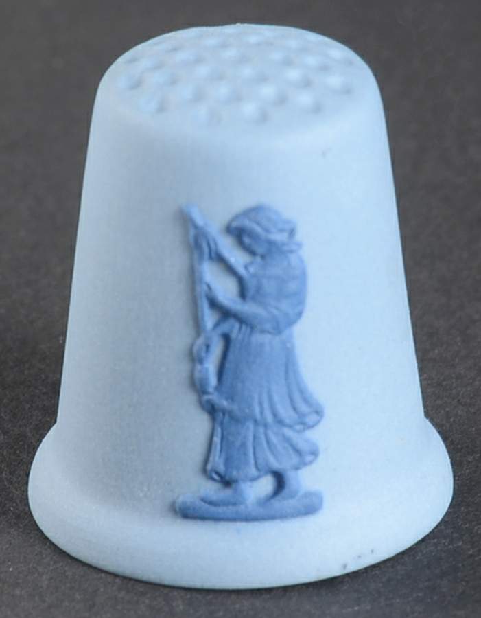 Wedgwood Blue on Lavender Thimble by Wedgwood-1