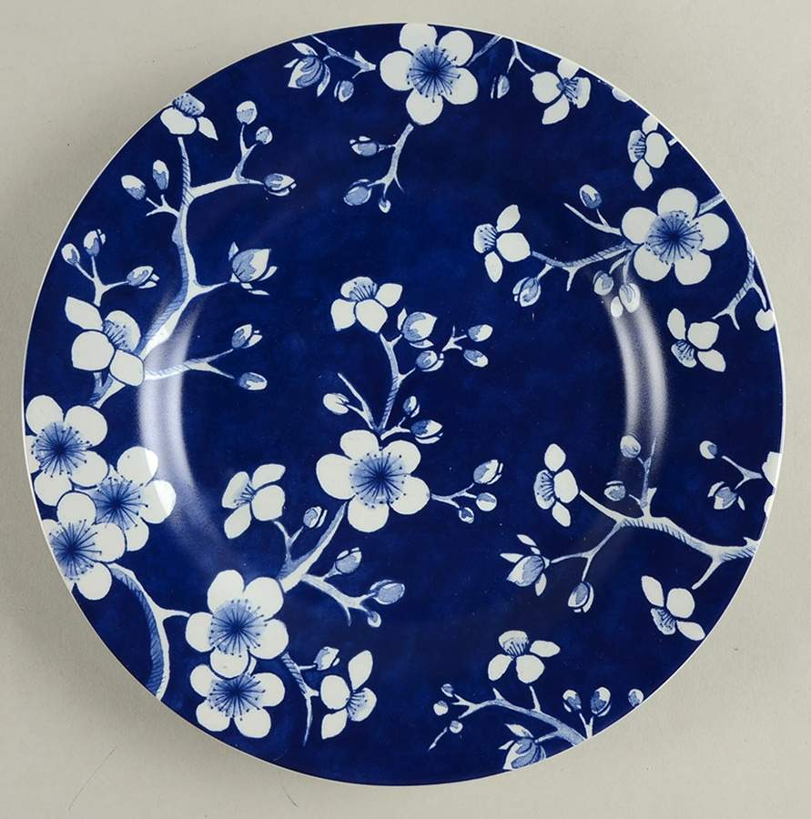 French Blue Bouquet Salad Plate by Williams-Sonoma-1