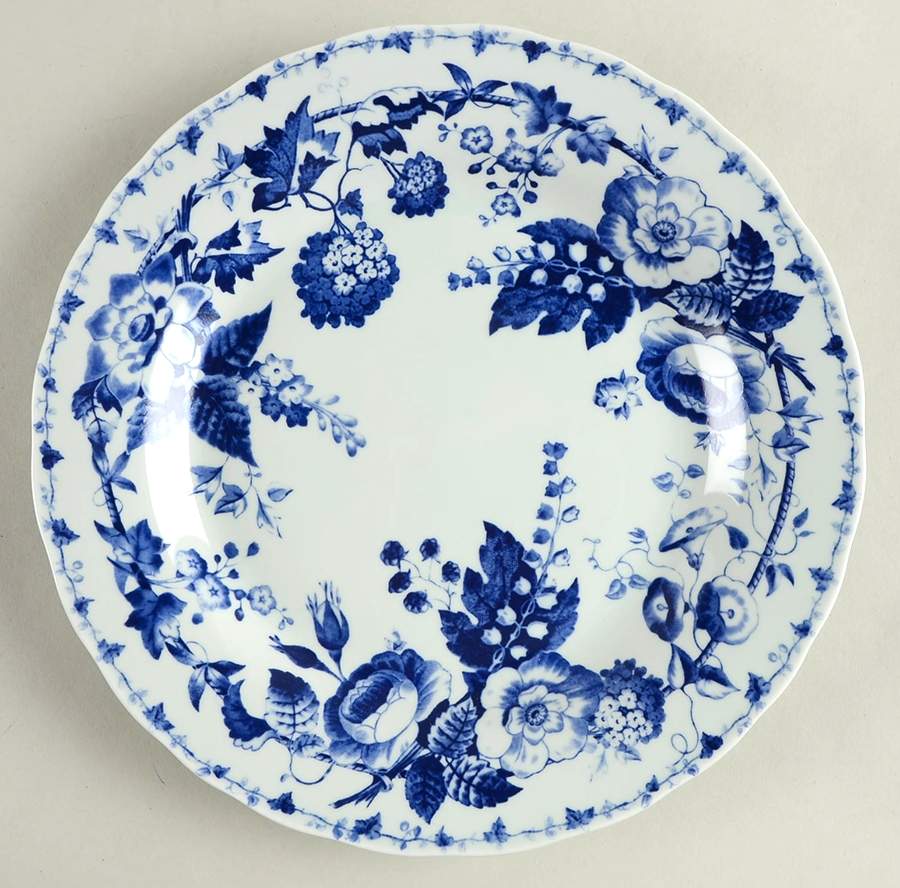 French Blue Bouquet Dinner Plate by Williams-Sonoma-1