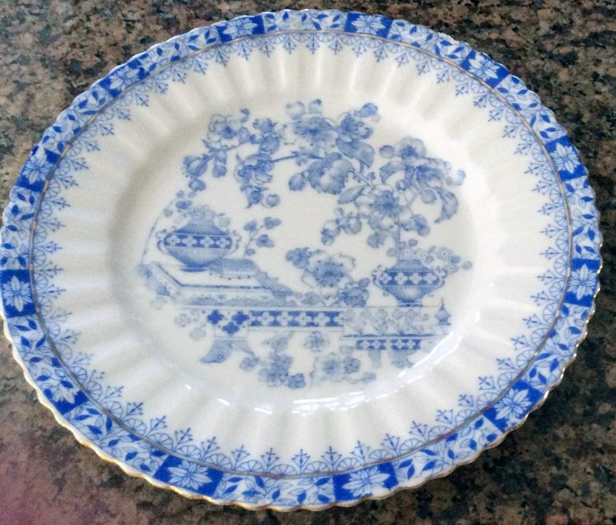 China Blau Salad Plate by Winterling - Bavaria-1