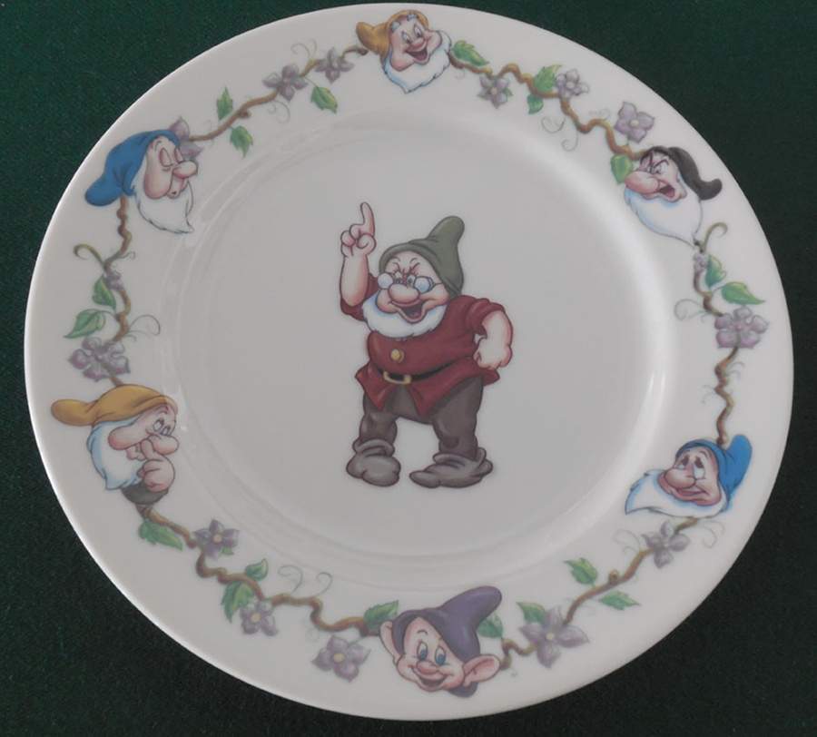 Snow White Salad Plate by Disney-1