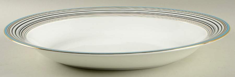 Vibrance 13" Oval Serving Bowl by Wedgwood-1