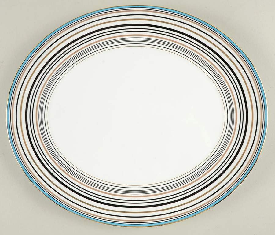 Vibrance 13" Oval Serving Platter by Wedgwood-1
