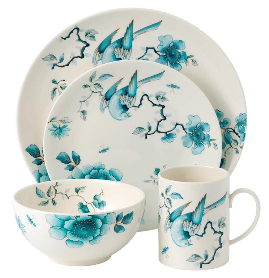 Blue Bird Dinner Plate by Wedgwood-1