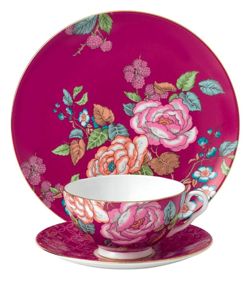 Tea Garden Dessert/Pie Plate by Wedgwood-1