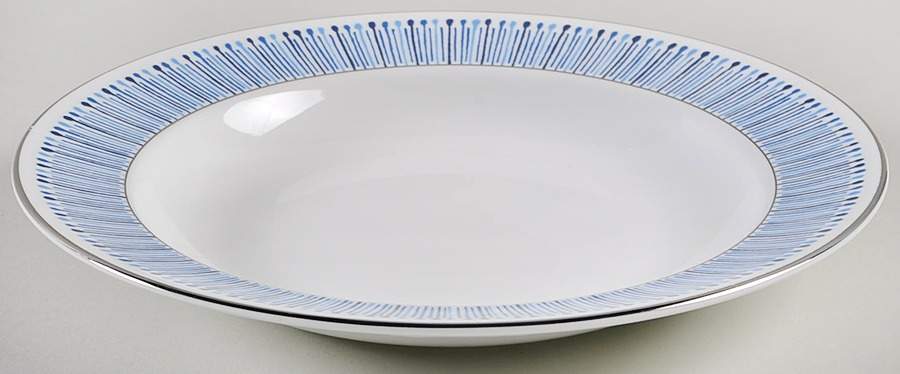 Malibu Azure Large Rim Soup Bowl by Waterford China-1