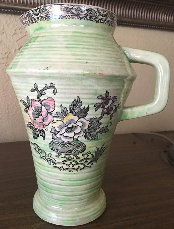 Astoria Green Pitcher by Arthur Wood-1