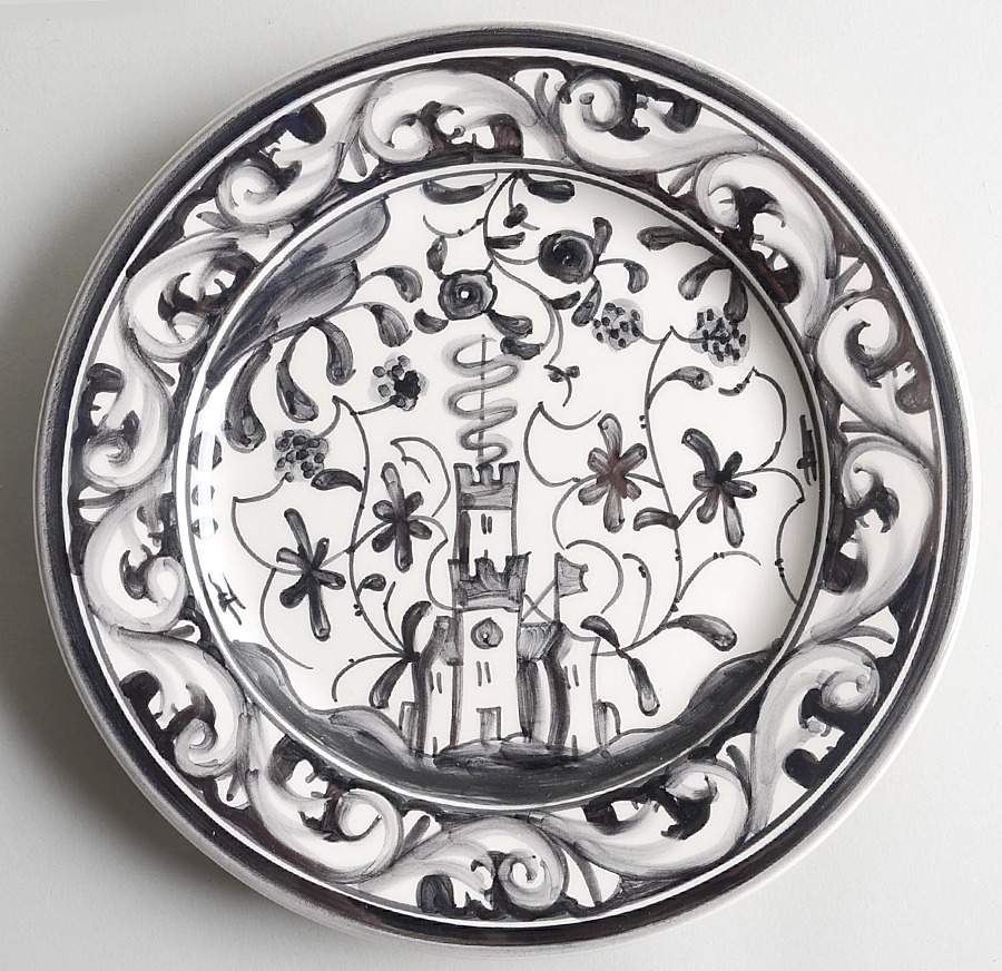 Provence Black Salad Plate by Williams-Sonoma-1