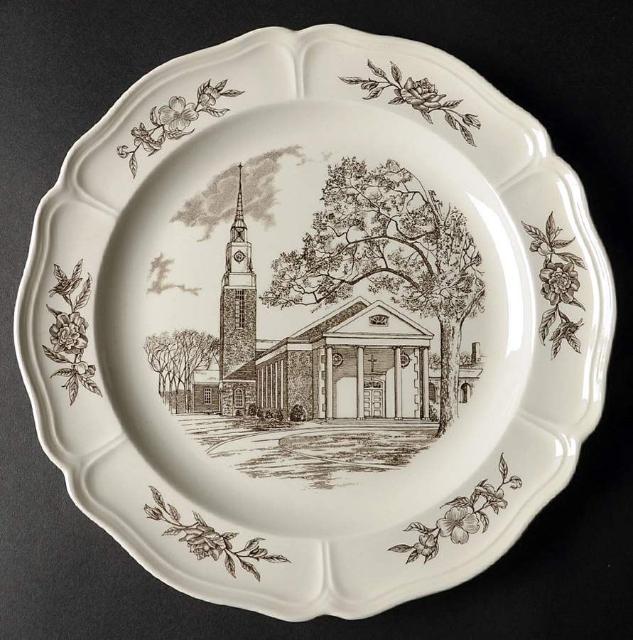 Christ Episcopal Church Dinner Plate by Wedgwood-1