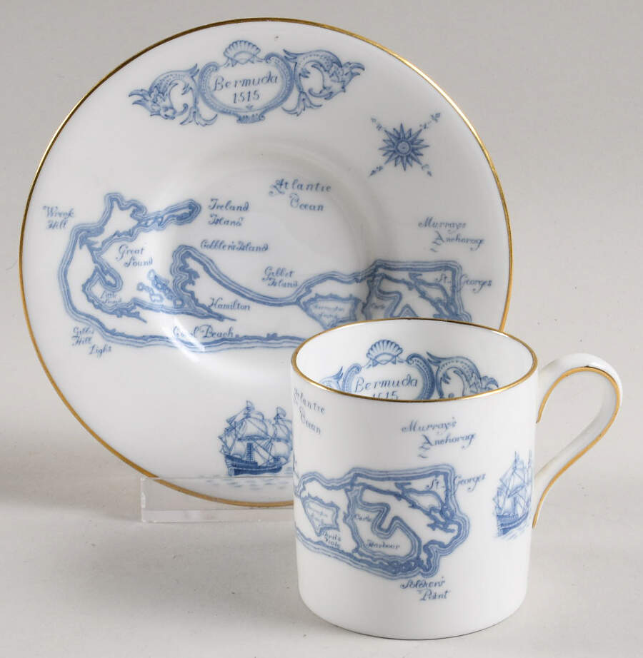 WW692 Demitasse Cup & Saucer Set by Wedgwood-1
