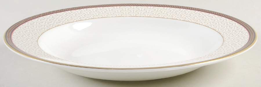 Byzance Large Rim Soup Bowl by Wedgwood-1