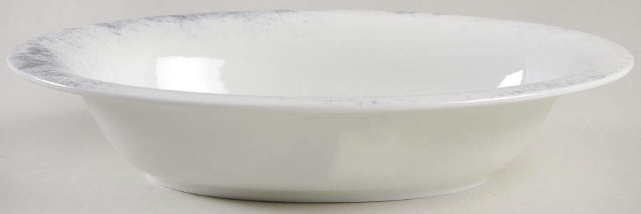 Vera Pointilliste 9" Oval Vegetable Bowl by Wedgwood-1