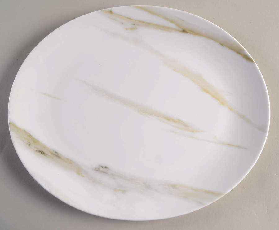 Vera Venato Imperial 13" Oval Serving Platter by Wedgwood-1