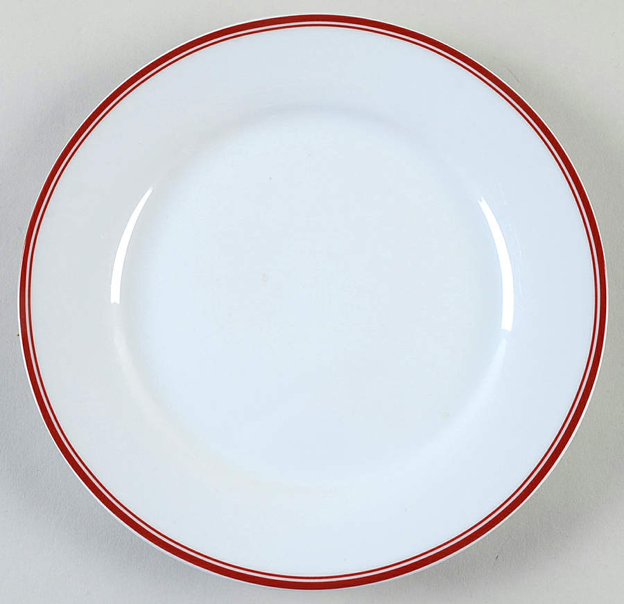 Open Kitchen Bistro Red Salad Plate by Williams-Sonoma-1