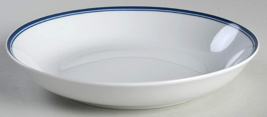 Open Kitchen Bistro Blue 8" Individual Pasta Bowl by Williams-Sonoma-1