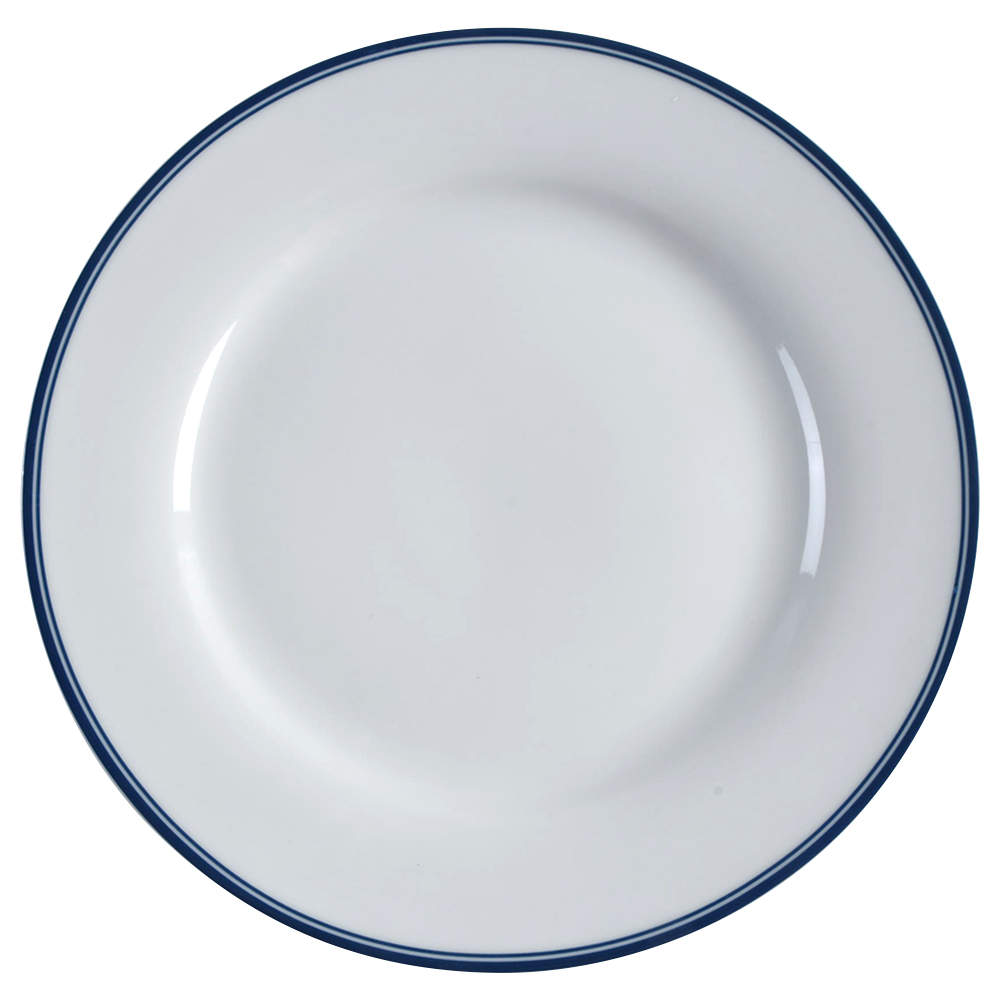 Open Kitchen Bistro Blue Dinner Plate by Williams-Sonoma-1