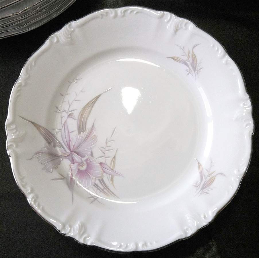 Orchid Elegance Salad Plate by Winterling - Bavaria-1