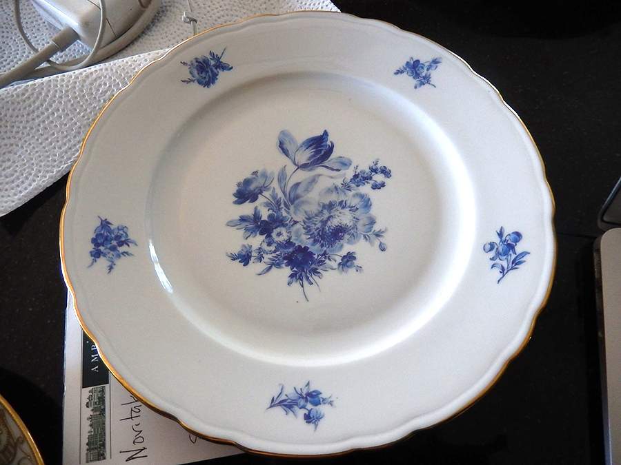 Heritage (Blue) Dinner Plate by Winterling - Bavaria-1