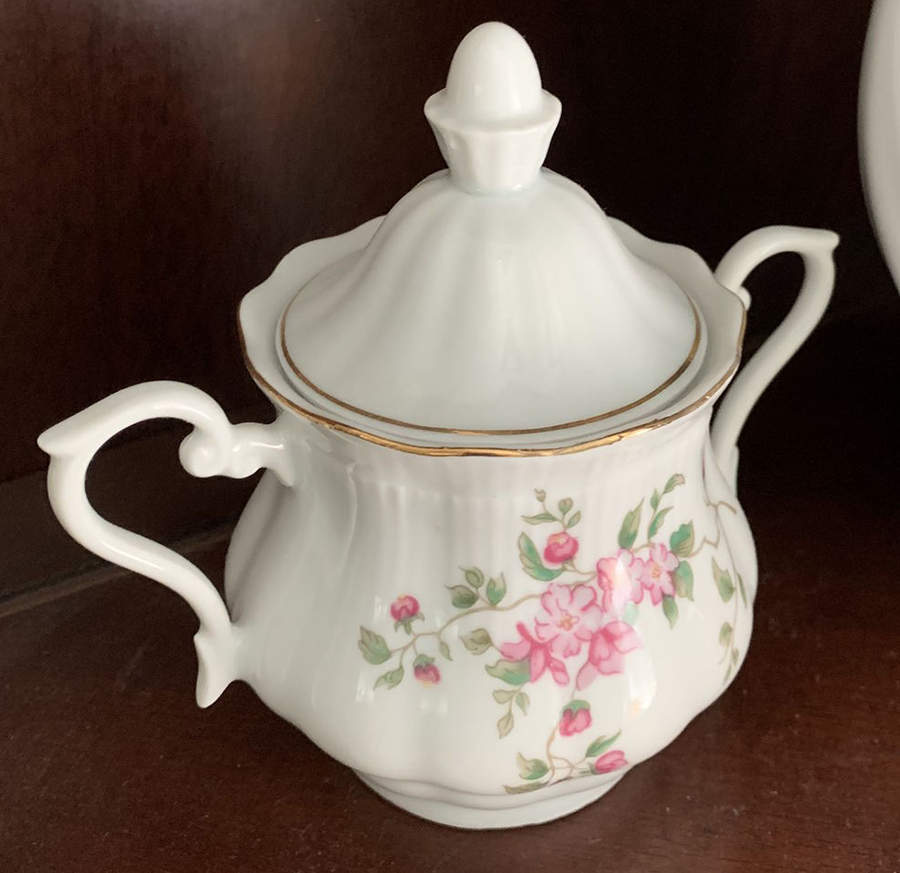 WLB126 Sugar Bowl & Lid by Walbrzych-1