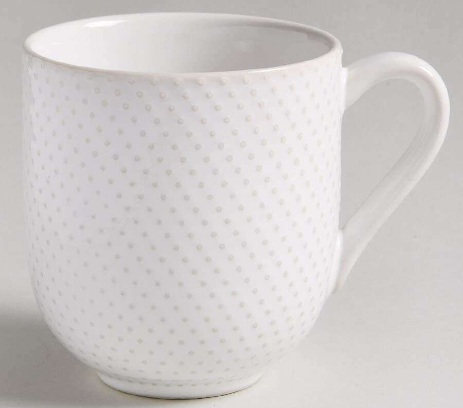 Textured White Mug by West Elm-1