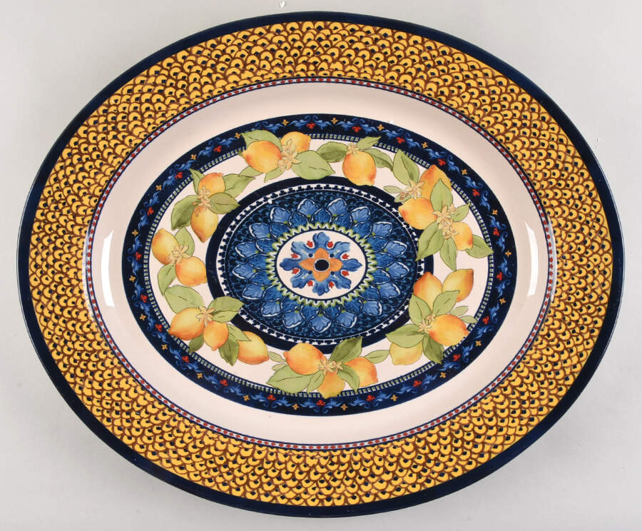 Sicily 19" Oval Serving Platter by Williams-Sonoma-1