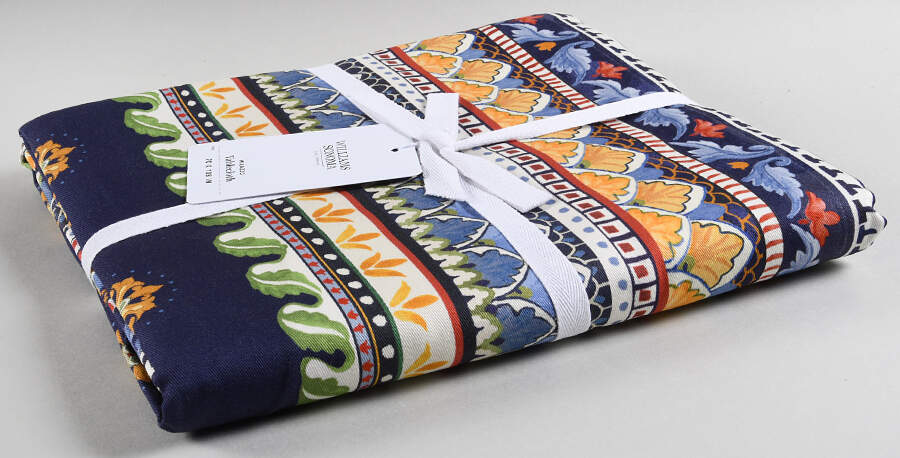 Sicily 70" X 108" Rectangular Tablecloth by Williams-Sonoma-1