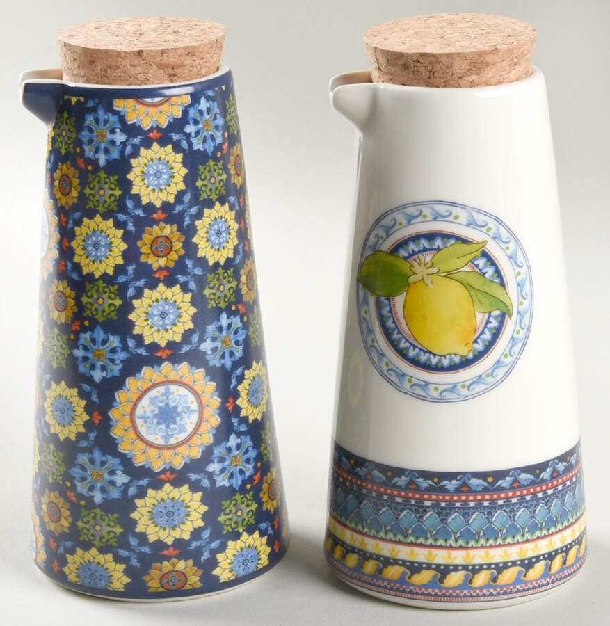 Sicily Vinegar and Oil with Cork Stoppers by Williams-Sonoma-1