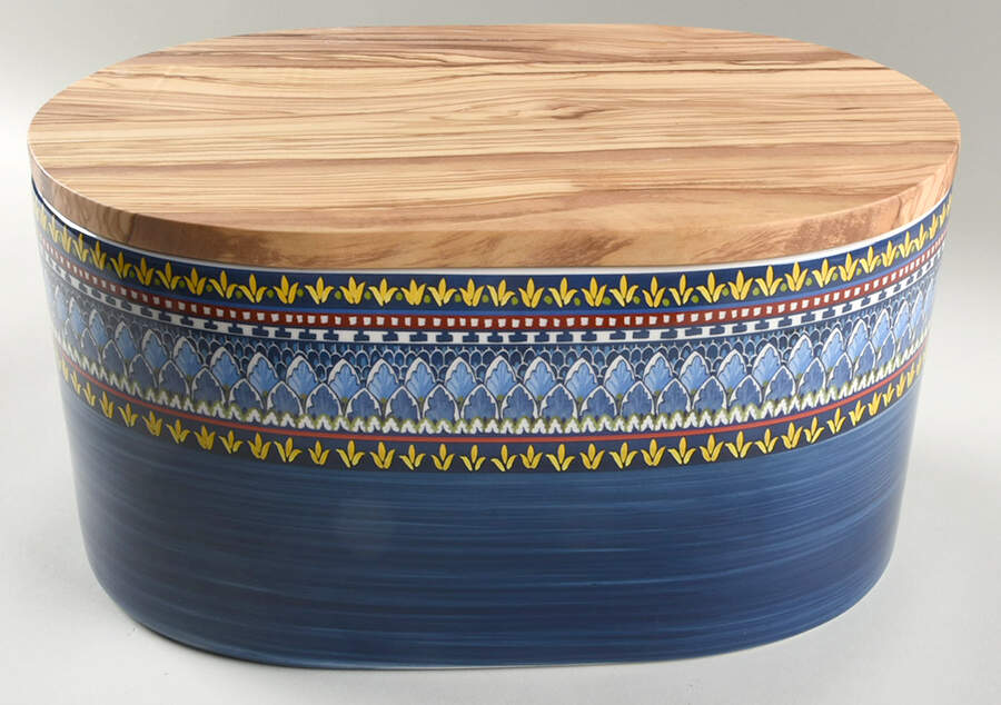 Sicily Bread Box & Lid by Williams-Sonoma-1
