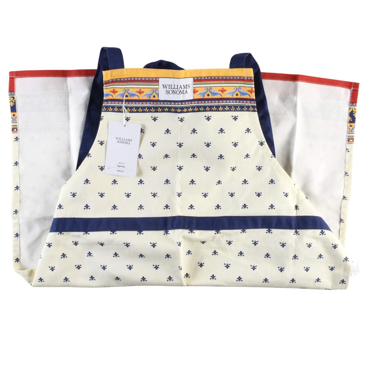 Sicily Cloth Kitchen Apron by Williams-Sonoma-1