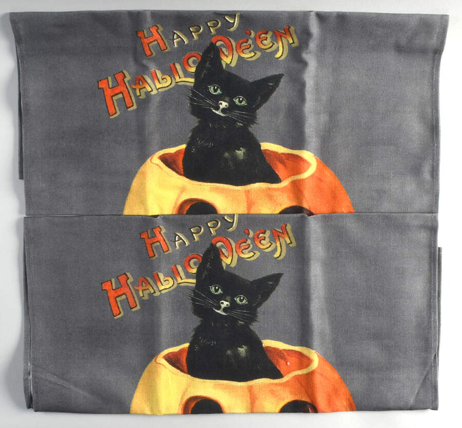 Vintage Halloween Cloth Kitchen Towels - Set of 2 by Williams-Sonoma-1