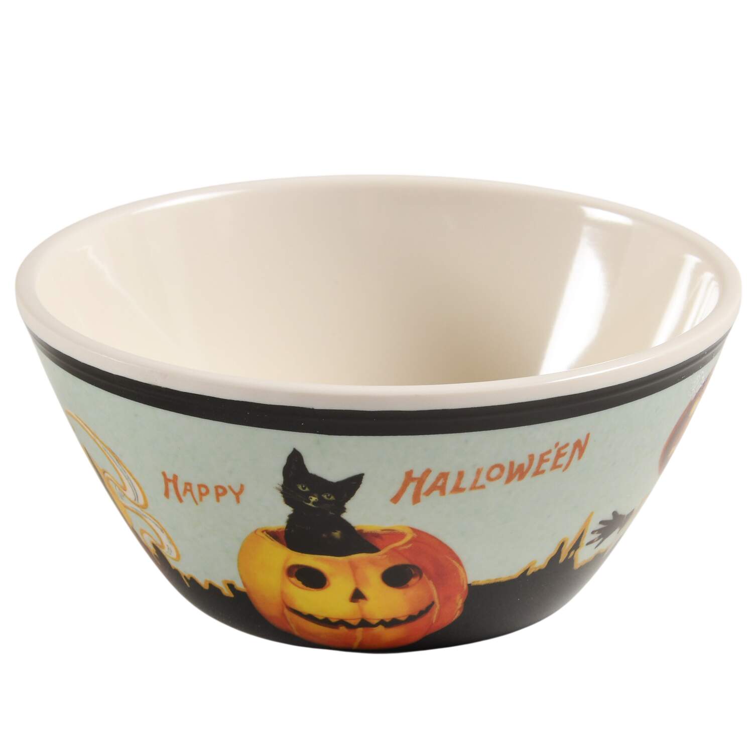 Vintage Halloween Melmac/Melamine Child's Bowl by Williams-Sonoma-1