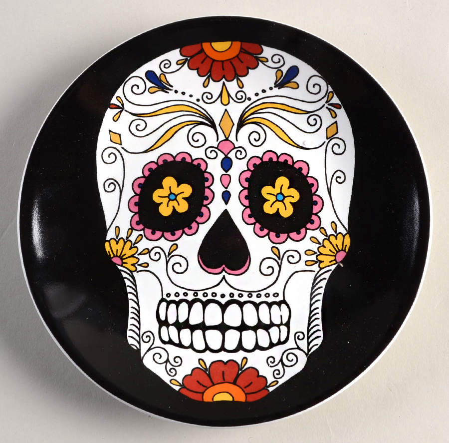 Day of the Dead Appetizer Plate by Williams-Sonoma-1