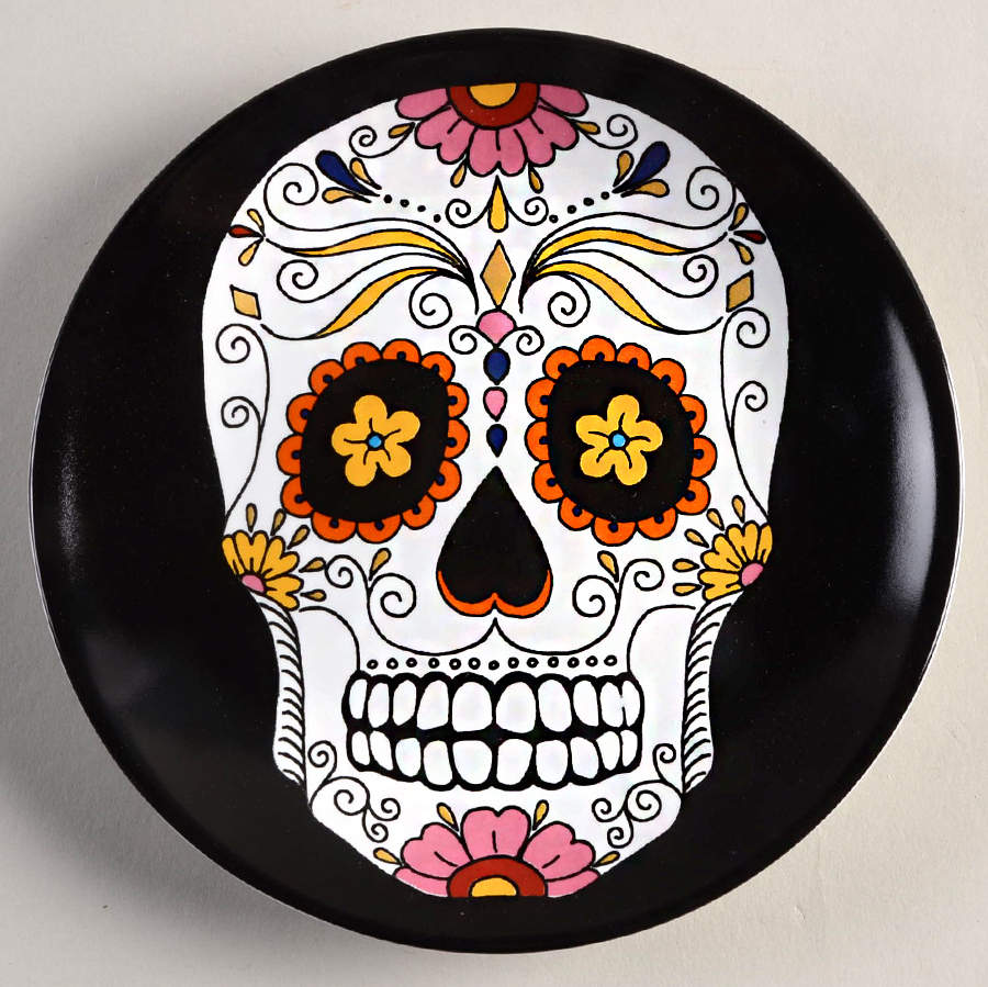 Day of the Dead Appetizer Plate by Williams-Sonoma-1