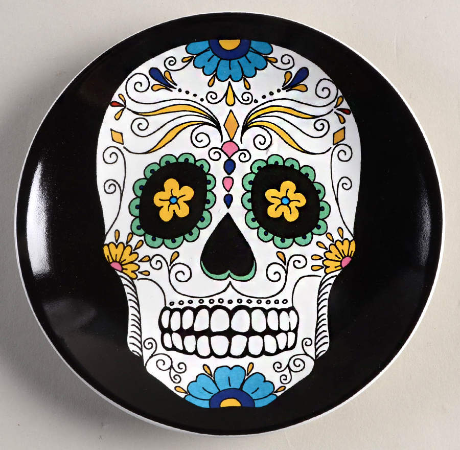 Day of the Dead Appetizer Plate by Williams-Sonoma-1