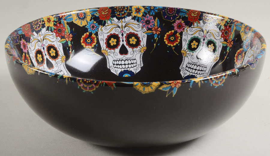 Day of the Dead 9" Round Serving Bowl by Williams-Sonoma-1