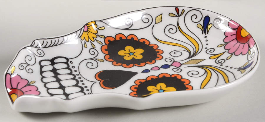 Day of the Dead Spoon Rest/Holder (Holds 1 Spoon) by Williams-Sonoma-1