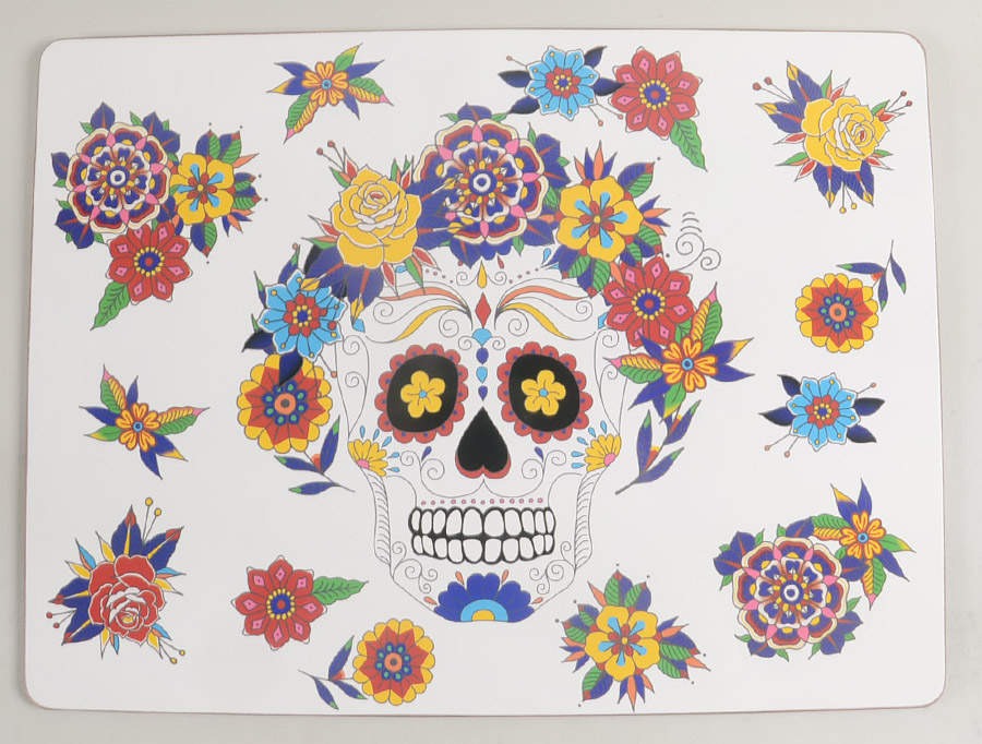 Day of the Dead Corkboard Placemat by Williams-Sonoma-1