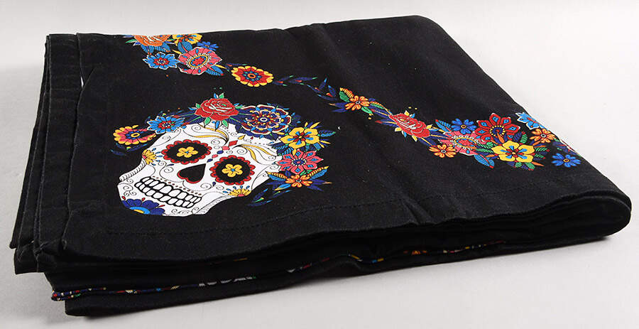 Day of the Dead 70" x 104" Oblong Tablecloth by Williams-Sonoma-1