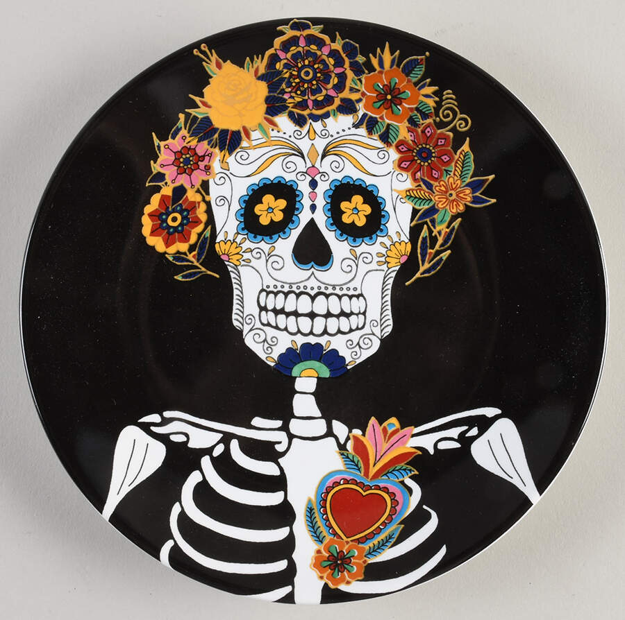 Day of the Dead Appetizer Plate by Williams-Sonoma-1