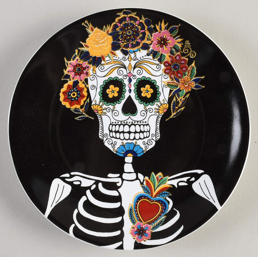 Day of the Dead Appetizer Plate by Williams-Sonoma-1