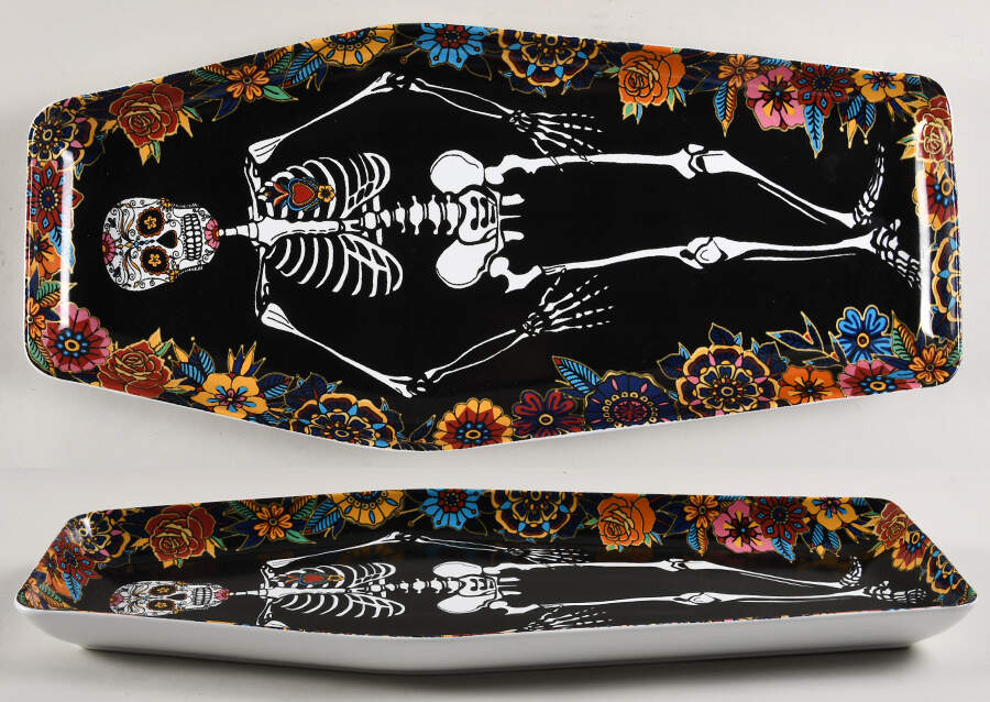 Day of the Dead 17" Figural Platter by Williams-Sonoma-1