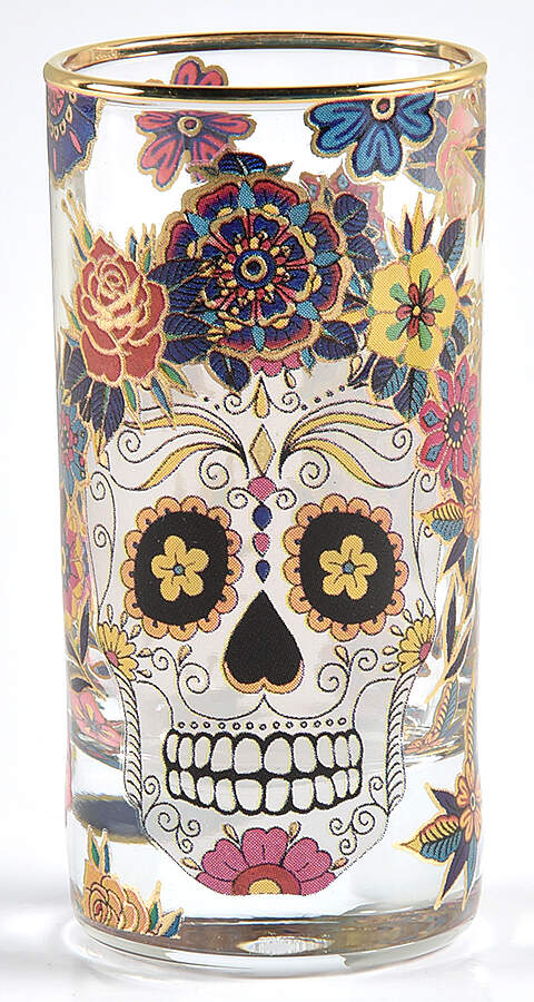 Day of the Dead Glassware Shot Glass by Williams-Sonoma-1